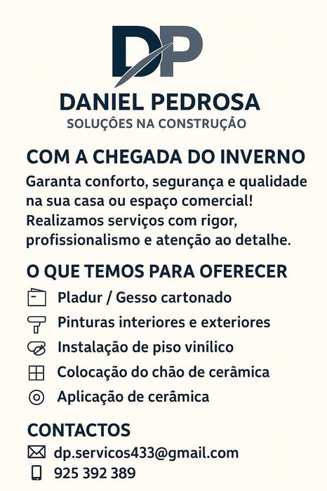Serviços de interiores