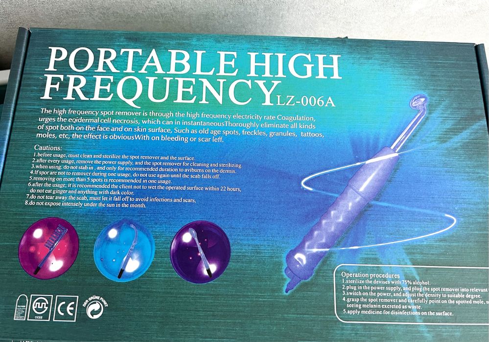 Дарсонваль Portable high frequency LZ 006A