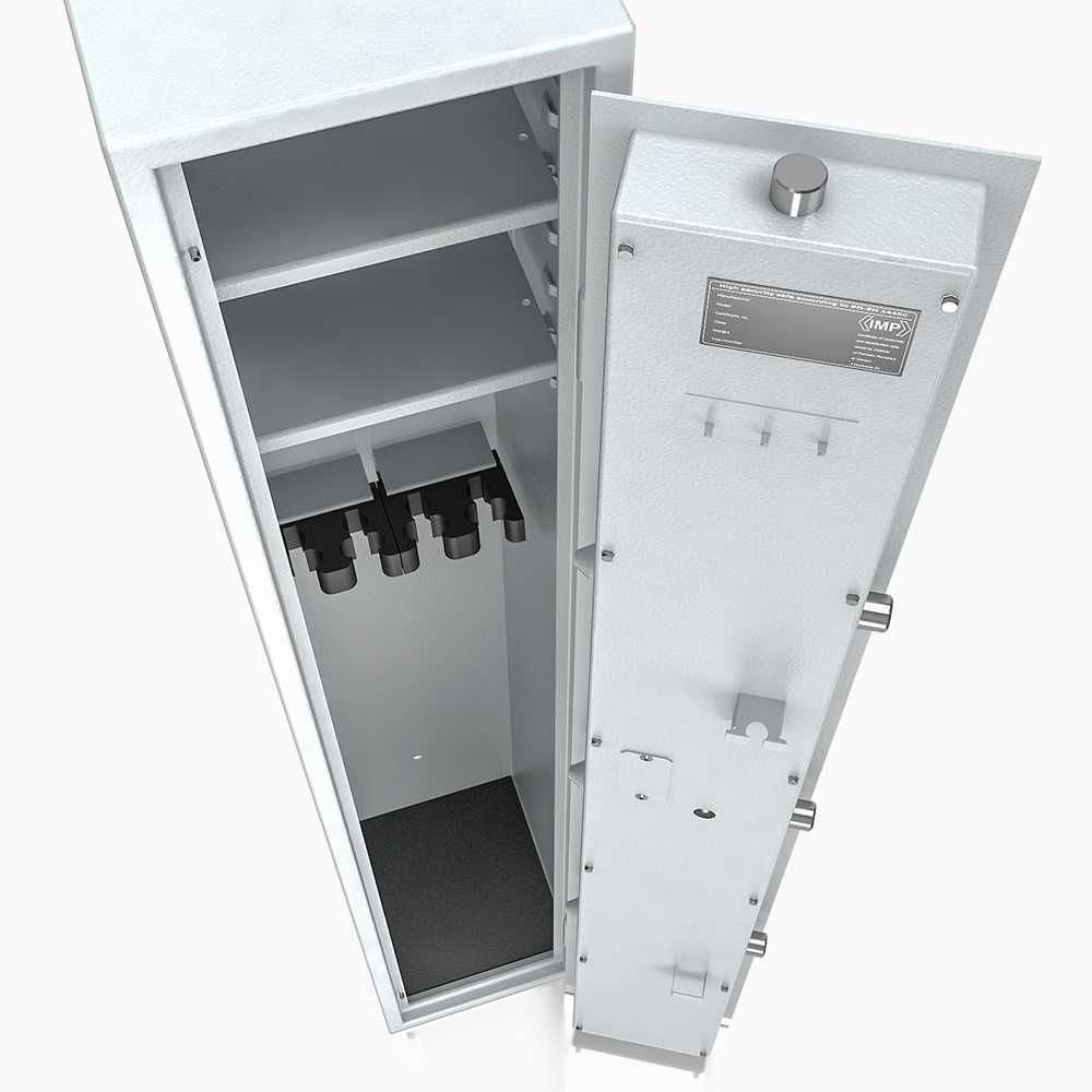 Szafa na broń SIEGEN kl. S1 uchwyt na 4 szt. broni zam. elektroniczny