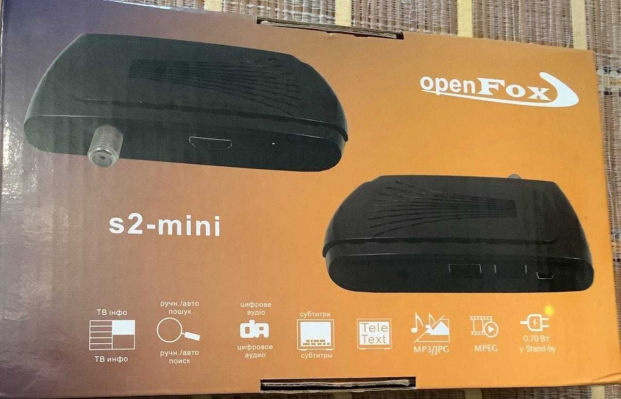 супутниково-ефірні ресивери Open Fox S2 mini та KOQIT DVB-S2 T2 IPTV