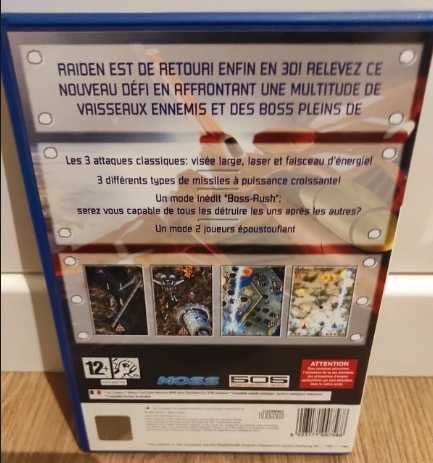 Raiden III  PS2 completo com manual