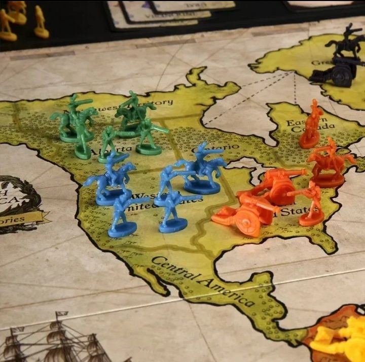 Настольная тактическая игра стратегия Риск (Risk)