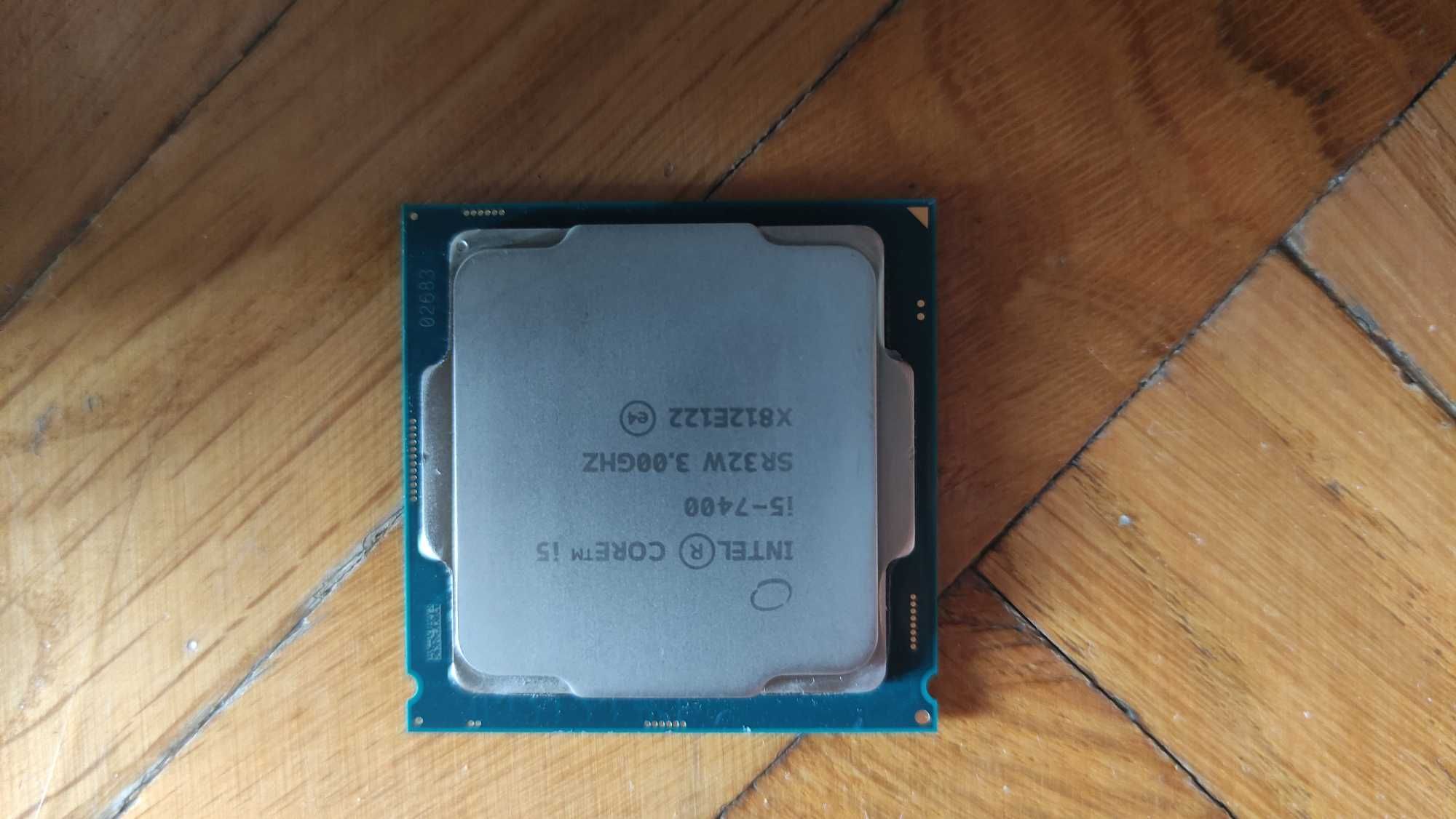 Procesor Intel i5 7400 z coolerem oryg
