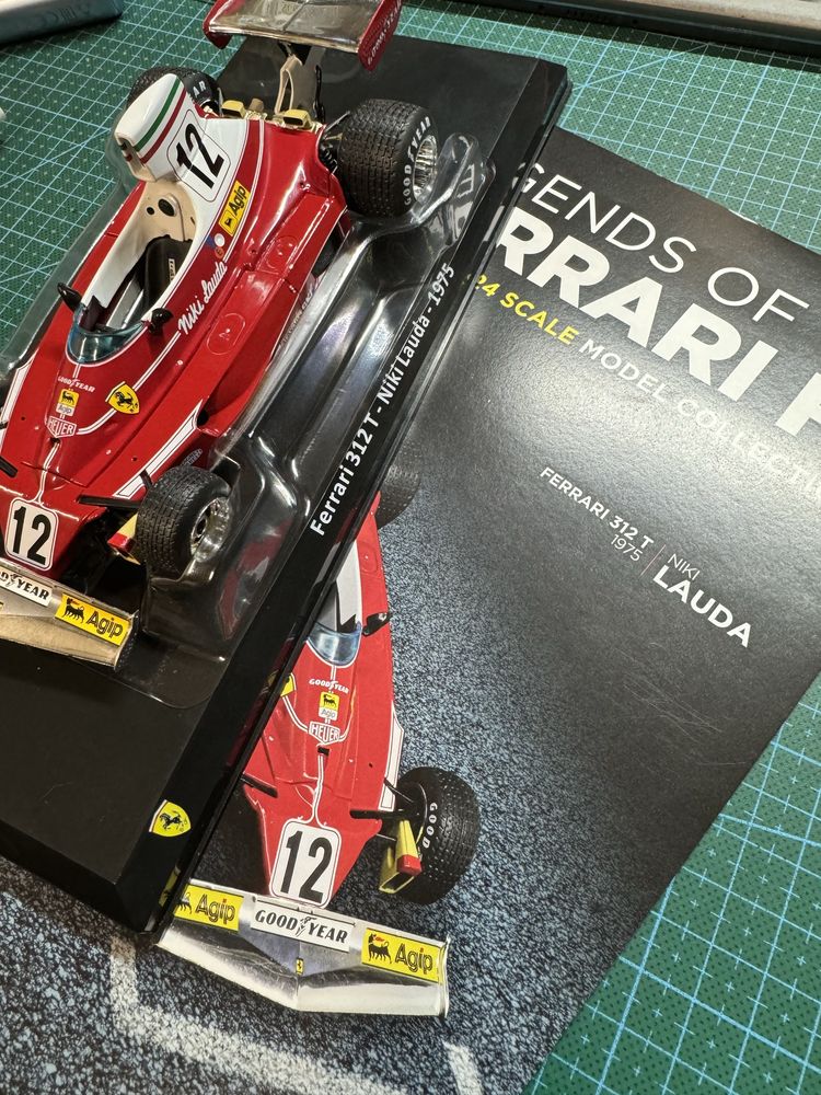 Ferrari 312 T Niki Lauda - 1975 - Legendy Ferrari F1. Skala 1:24