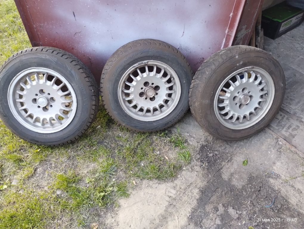 Продам диски в сборе BMW E30 цена 1500 за колесо