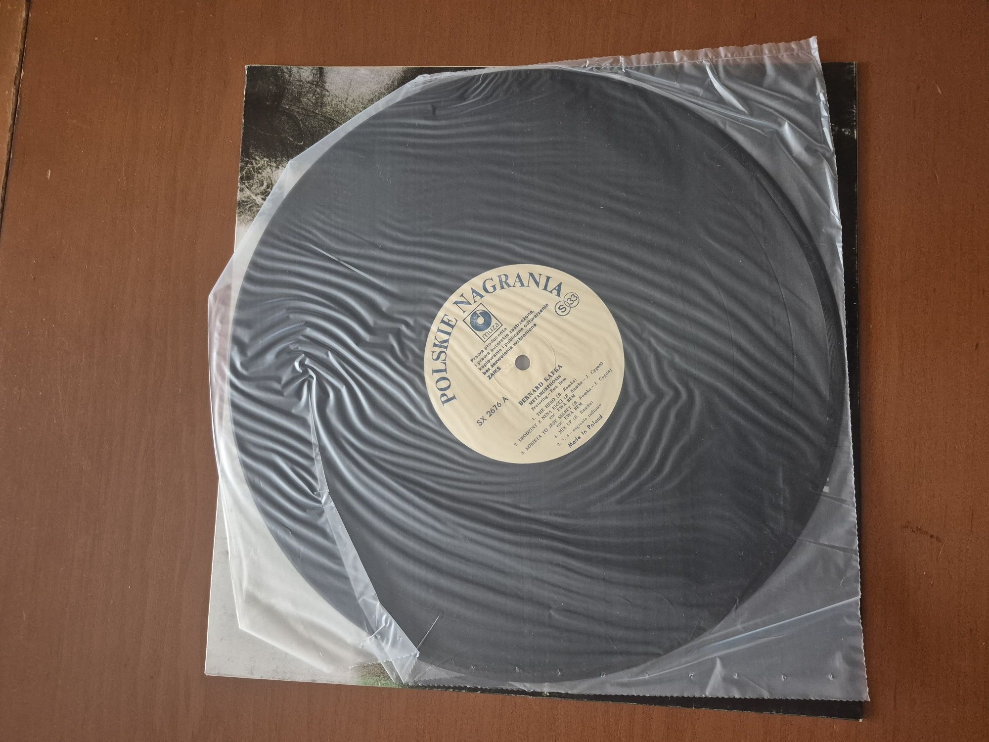 Płyta winylowa/Bernard Kafka+Ewa Bem-Metamorphosis/1989r./N.M .