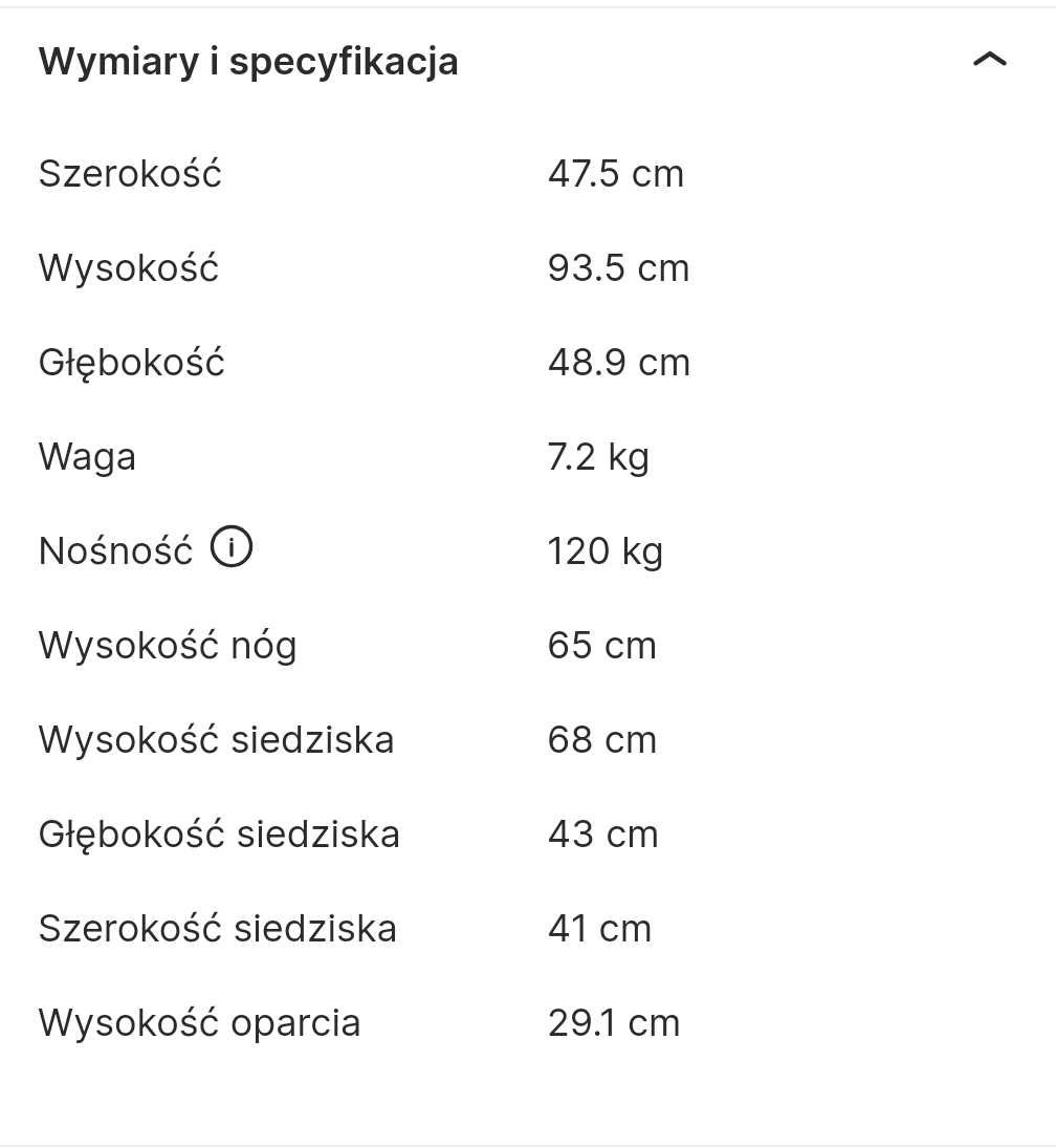 2x hokery białe z szarym siedziskiem, stan idealny