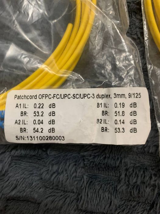 пачкорды FC/UPC-SC/UPC-3