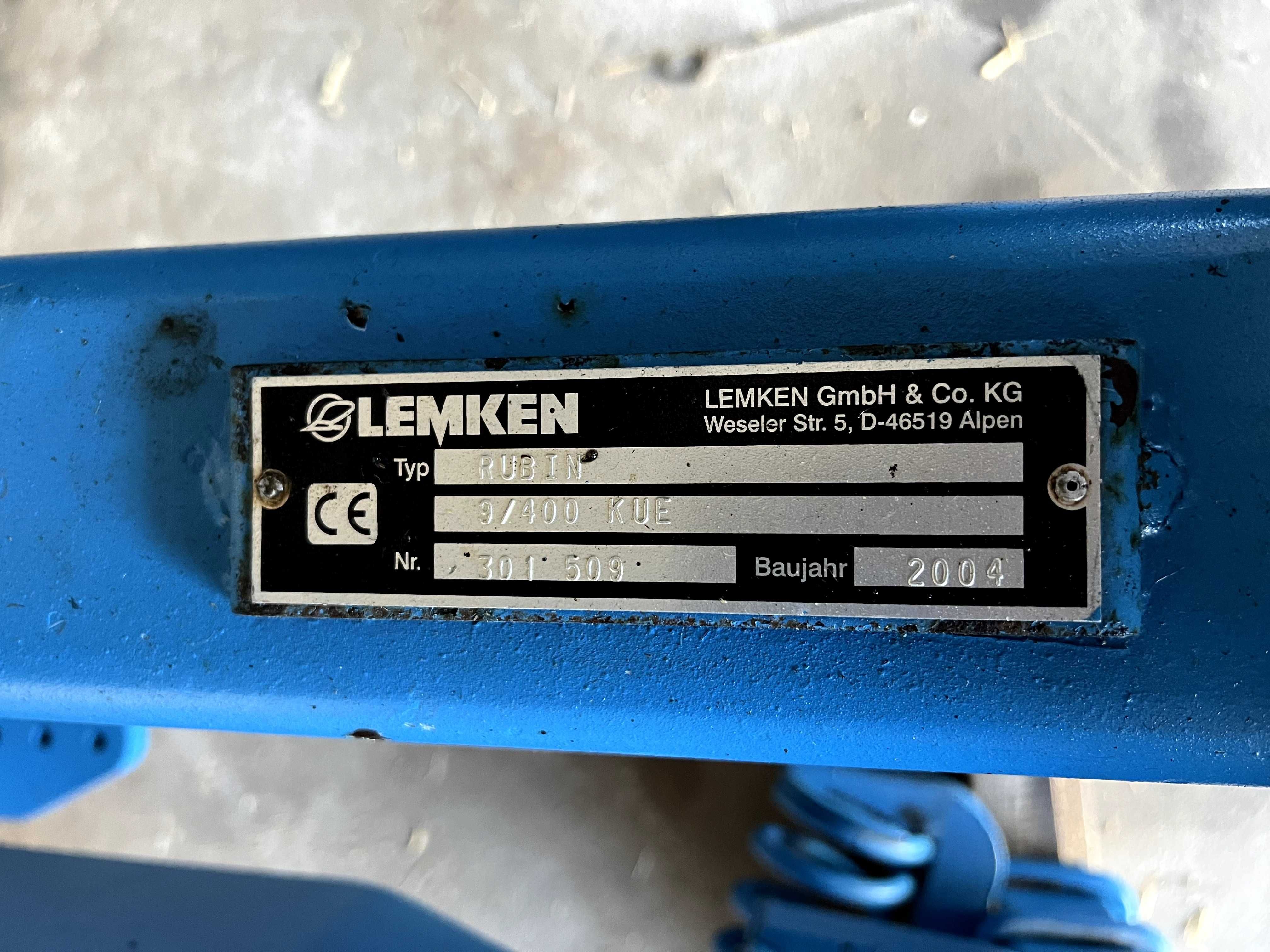 Grade Rápida Lemken Rubin 9