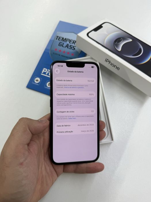 iPhone  16e Black 128Gb c/garantia