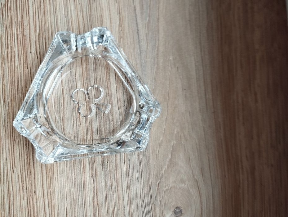 szkło kryształowe trefl popielniczka