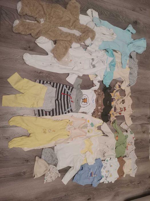 Paka ubranek dla chłopca r. 56 i 62