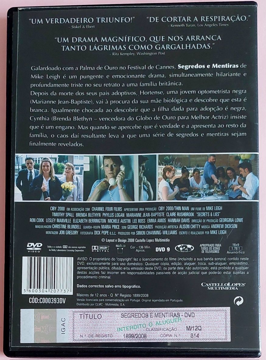 4 DVDs Muito Raros