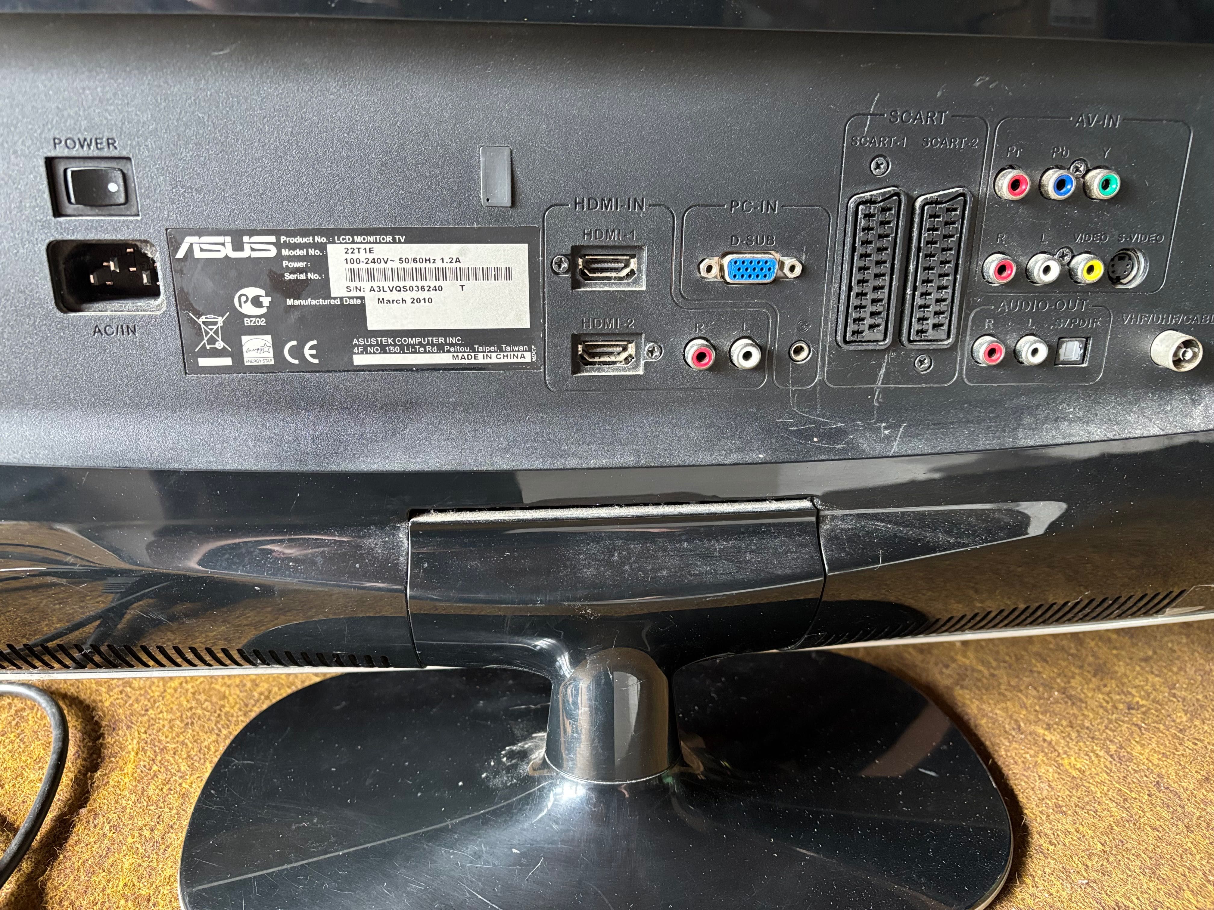Komputer Stacjonarny *Uszkodzony* z Monitorem