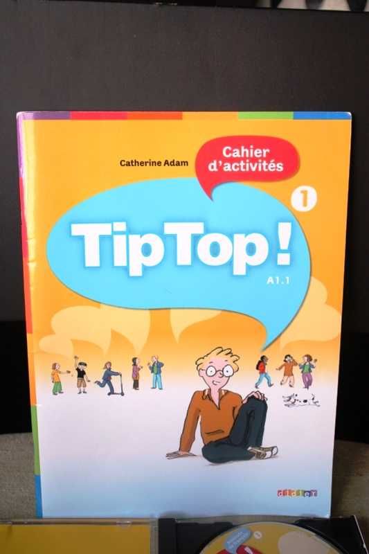 Livro de Francês inicial TIP TOP A1.1 DIDIER NOVO