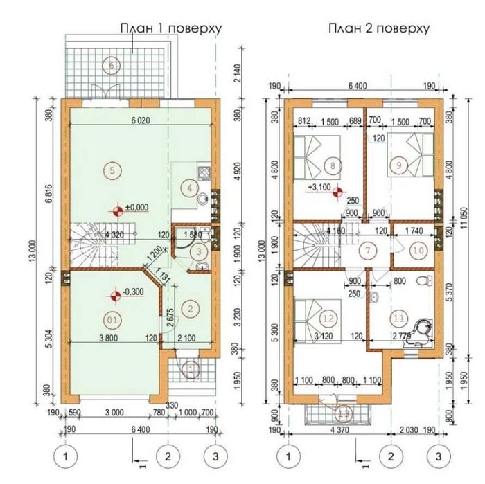 Просторий і сучасний ДУПЛЕКС  площею 140 м2