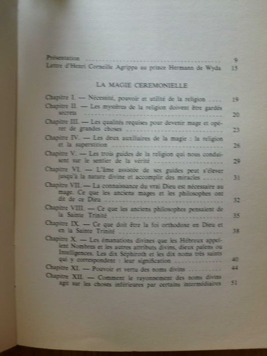 La Magie Cérémoniell
de Henri Corneille Agrippa