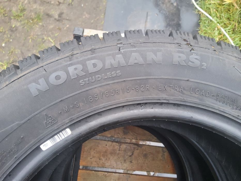 Покрышка NOKIAN NORDMAN RS2 185/65 R15 92R XL M+S новая зима