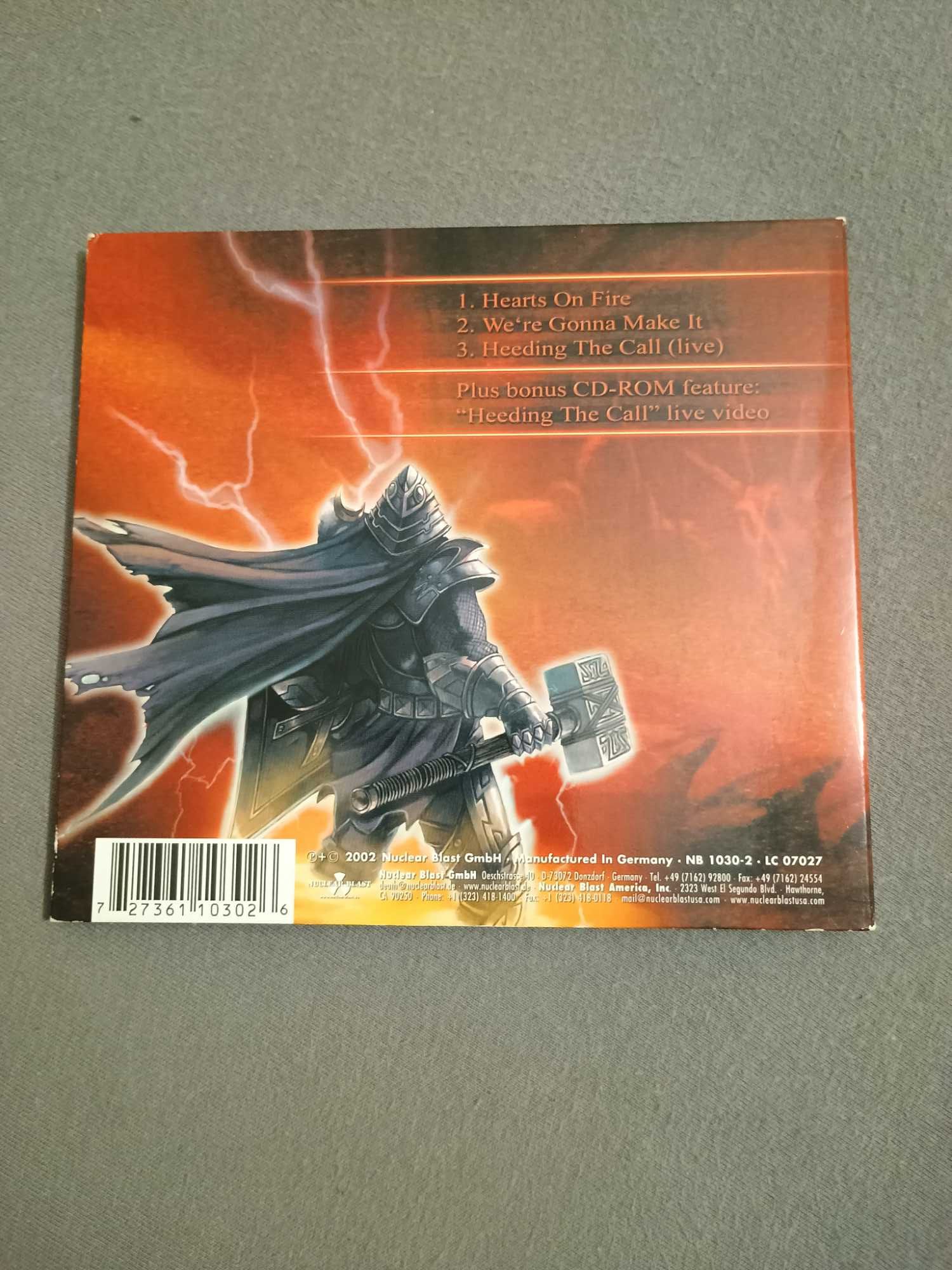 Płyta CD Hammerfall - Hearts on fire