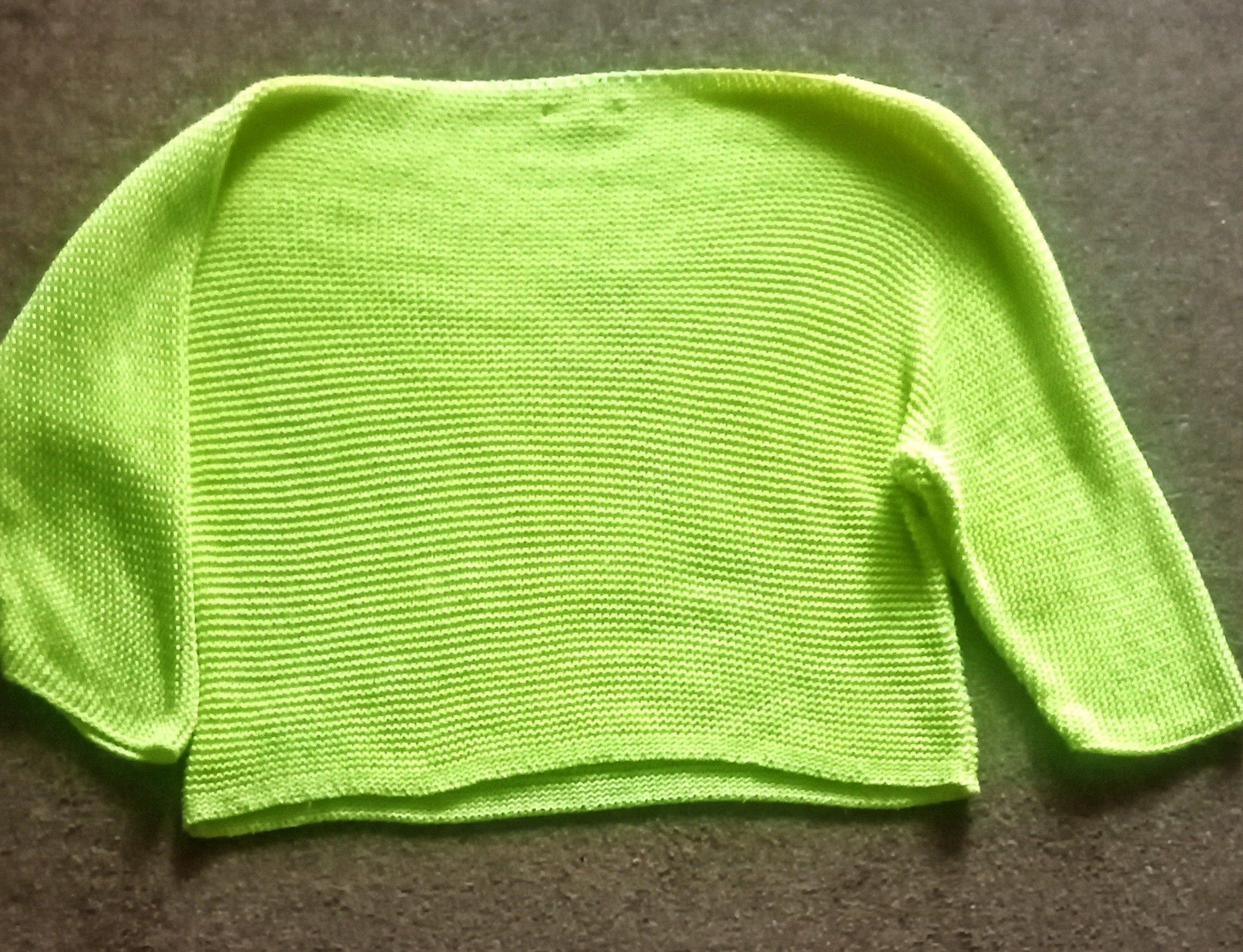 Sweterek damski neonowy oversize C.Ricci, r.xs/m