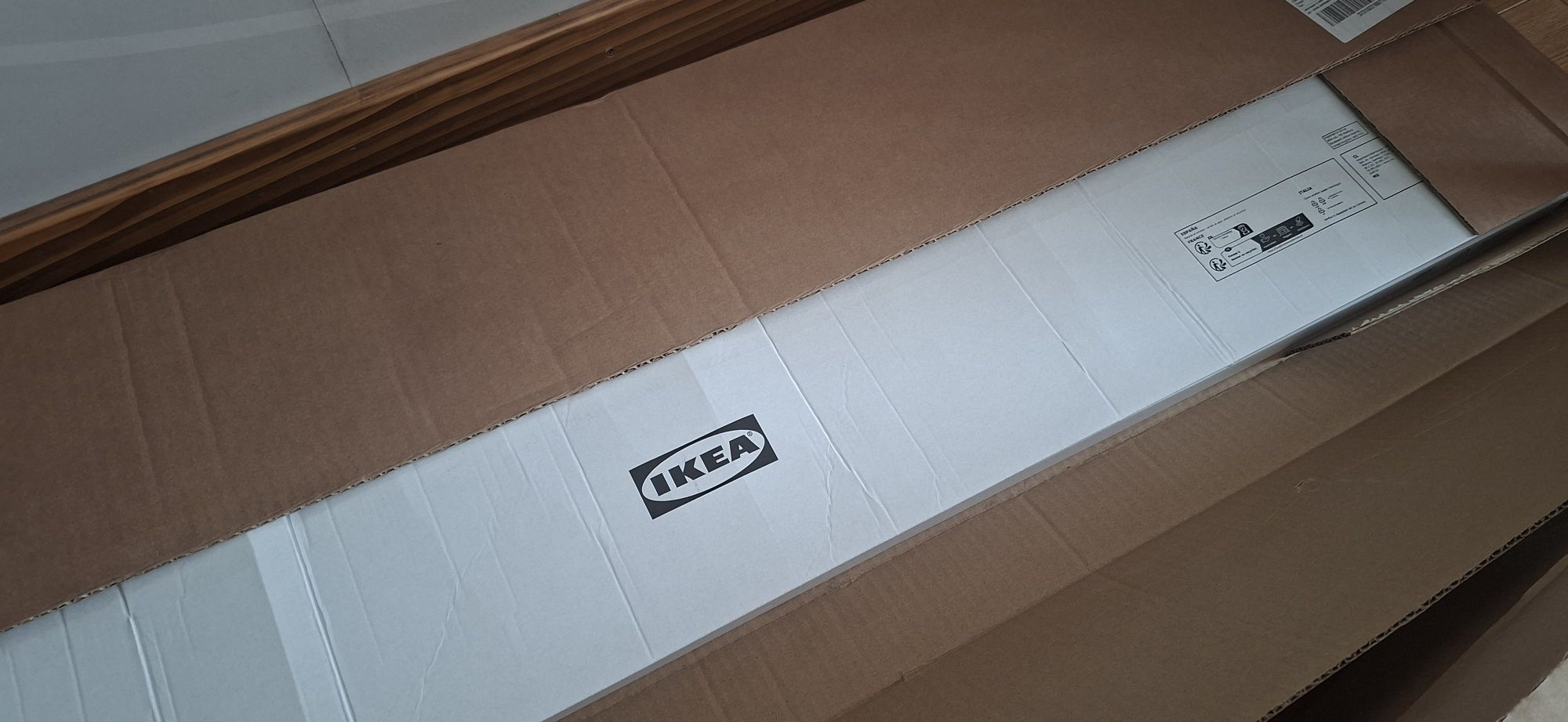Nowe polki Ikea Bergshult 2szt + wsporniki