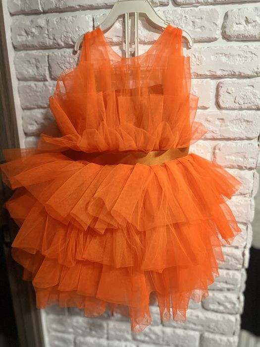 Платье мандаринки 4-5лет