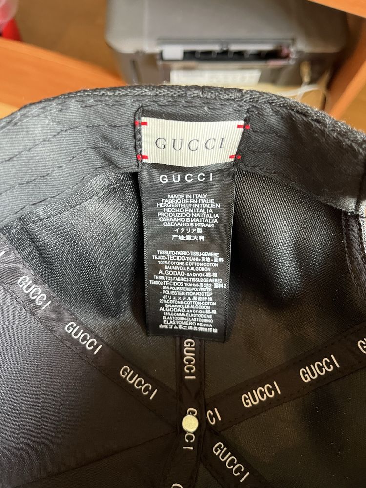 Gucci casquette S7 GG Black