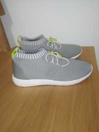 Buty 34 H&M trampki szare sneakers lekkie wsuwane