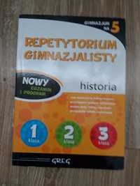 Sprzedam repetytorium gimnazjalisty historia 1,2,3