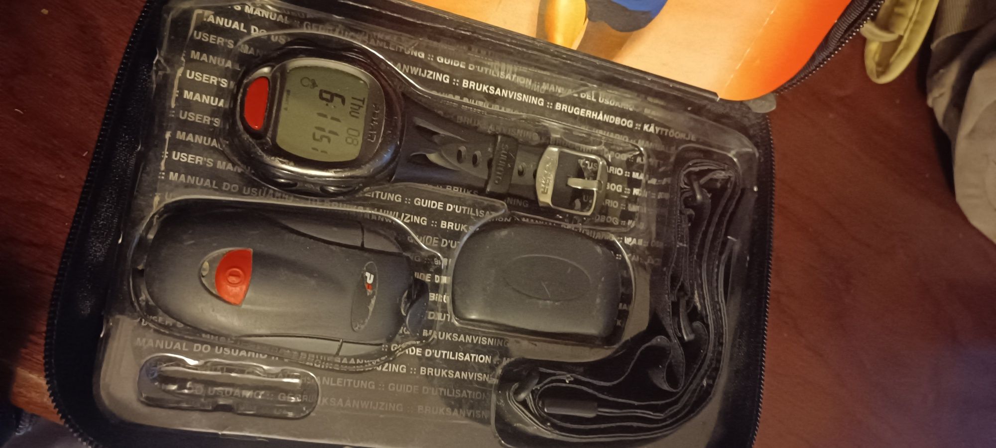 Relógio polar S625x com velocímetro para bicicleta