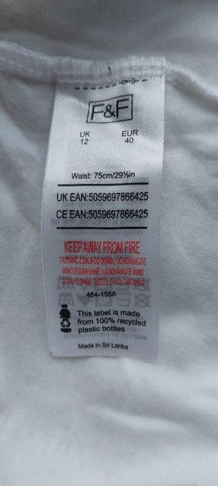 Трусики жіночі 5 шт. F&F висока посадка.