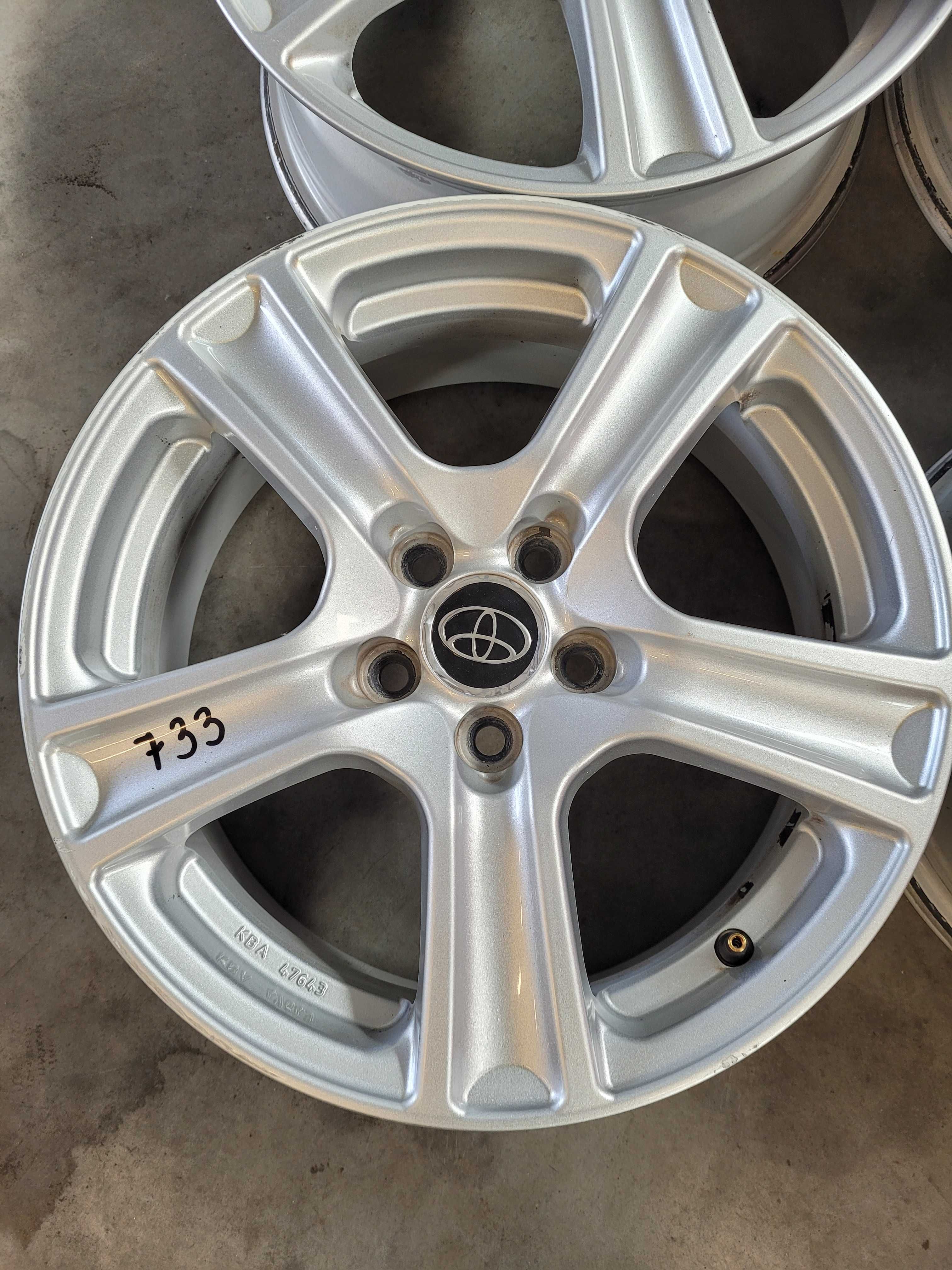 Komplet felg Toyota R 16 rozstaw 5x100 ET45 J6,5