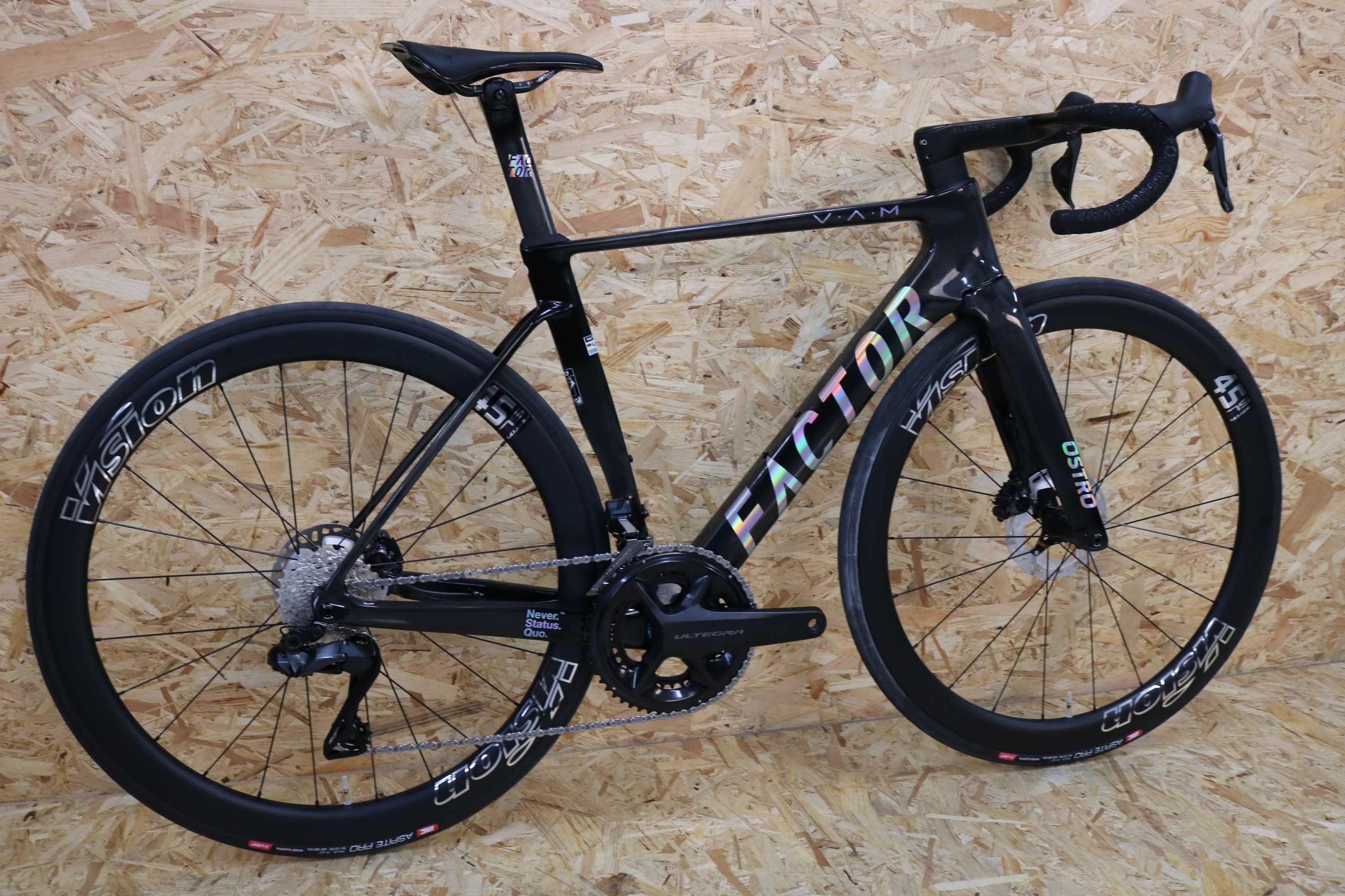 Bicicleta nova Factor Ostro VAM 2.0 - Ultegra Di2 - Rodas Vision SL