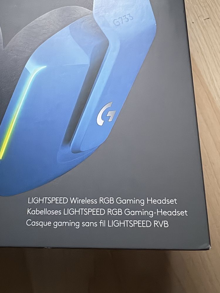 Logitech G733 Lightspeed RGB dts dolby + gwar PL 10-2025