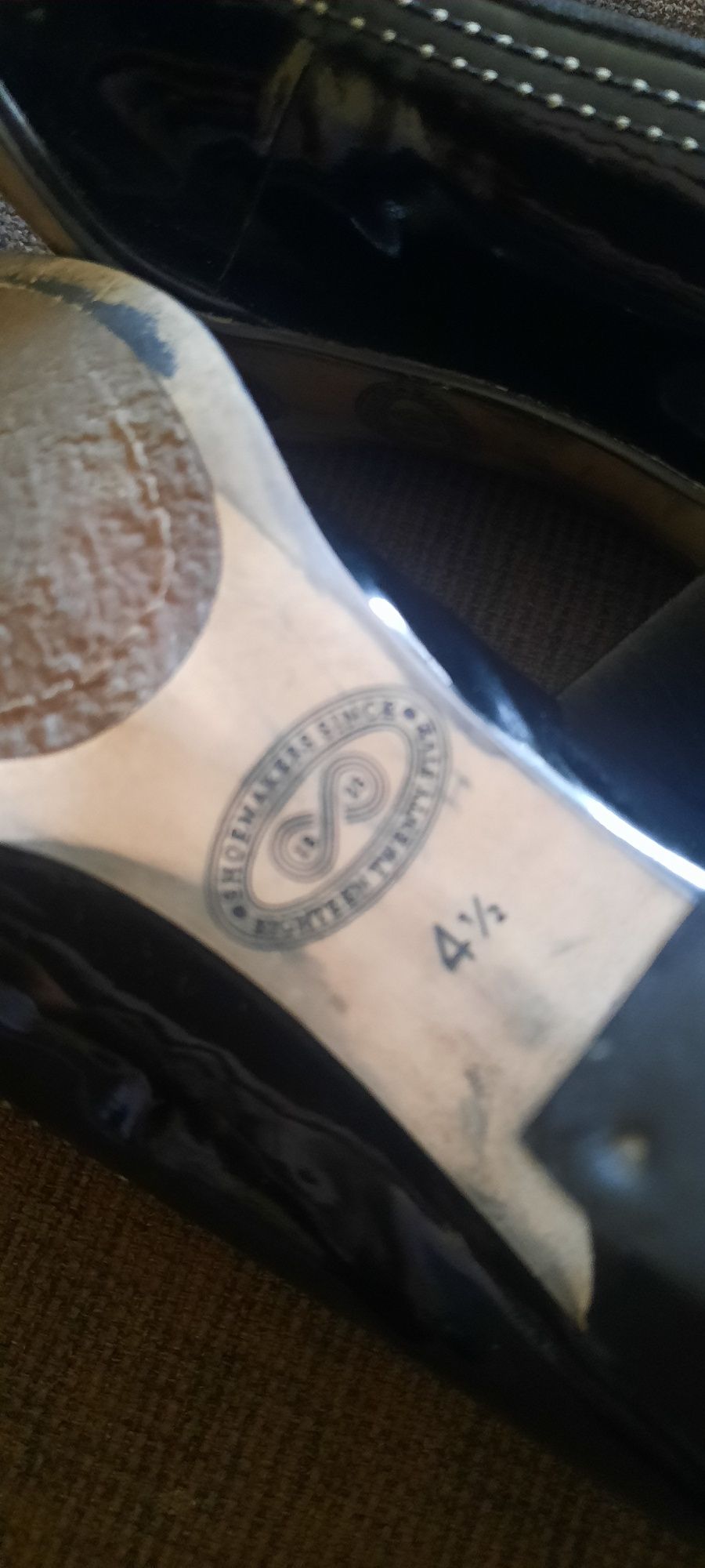 Buty skórzane r.37