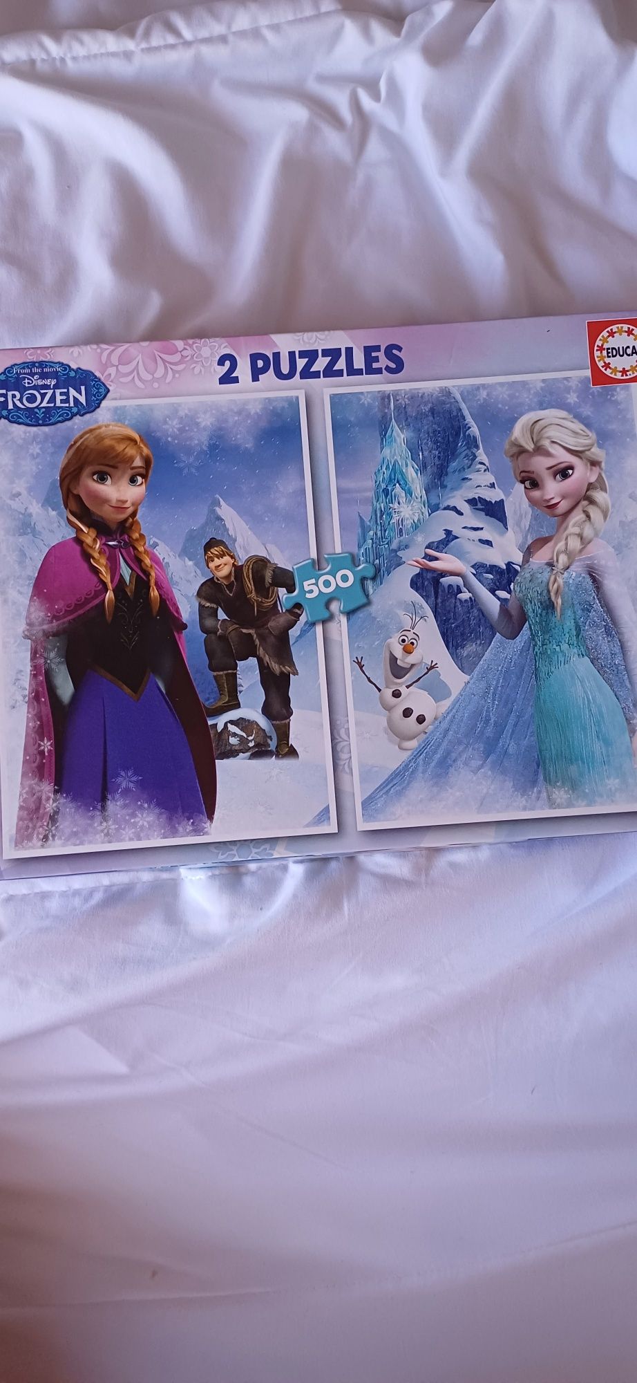 2 Puzzles do Frozen I 500 peças