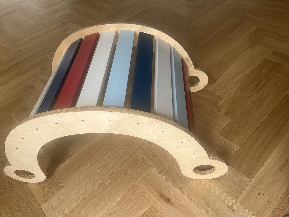 BUJAK MONTESSORI Bujak Drewniany Do balansowania i wspianaczki