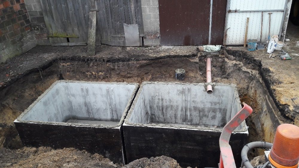 Trzykomorowy zbiornik na szambo 12m3 Szamba betonowe