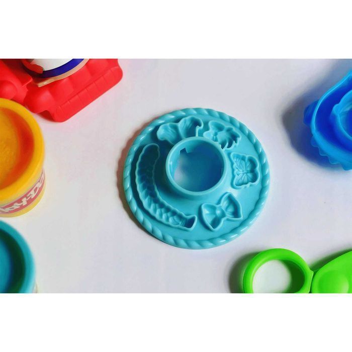Ciastolina Play-Doh Mini Fryzjer FOTEL NOŻYCZKI Fryzury Niebrudząca