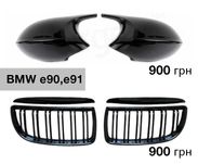 Накладки на зеркала е90 , Ноздри bmw e90 решетка радиатора