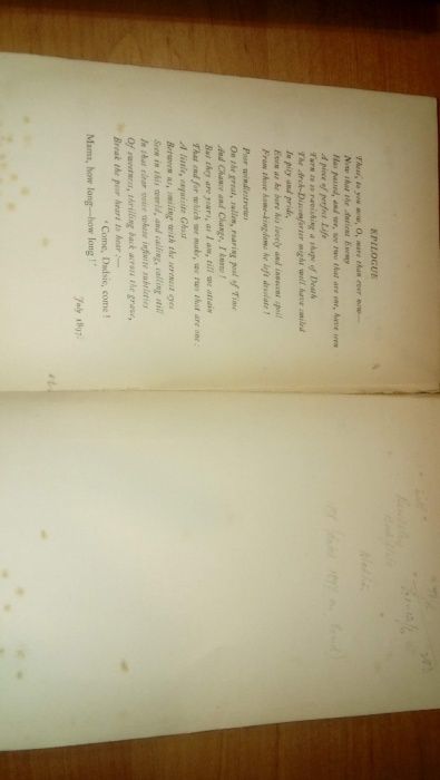 Антикварная книга 1898 года У. Э. Хенли