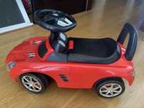 Mercedes Benz czerwony dla dziecka jeździk, samochod, pchacz