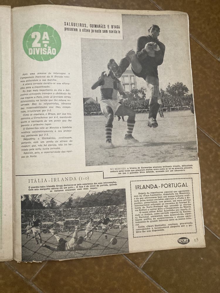 Revista Sport Ilustrado 1957