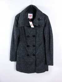 Lee Cooper szary płaszcz z wool / XL z metką