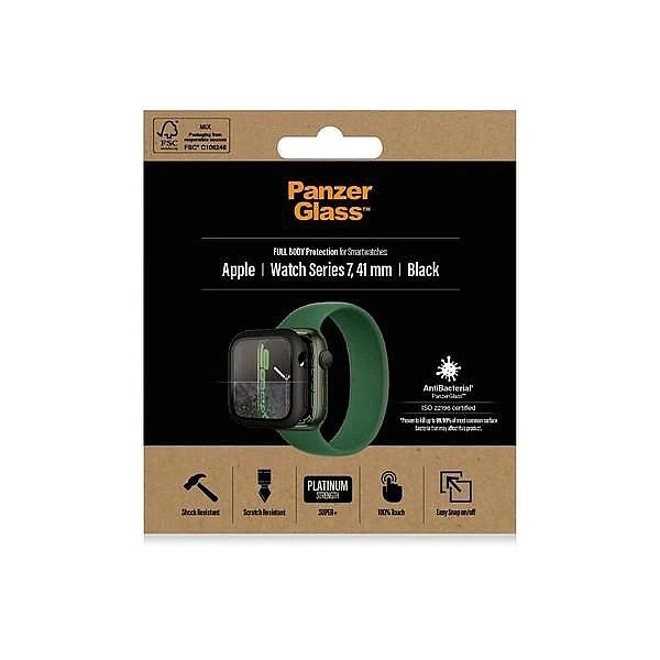 Etui PanzerGlass Full Body na Apple Watch 7 / 8/41 mm - czarne