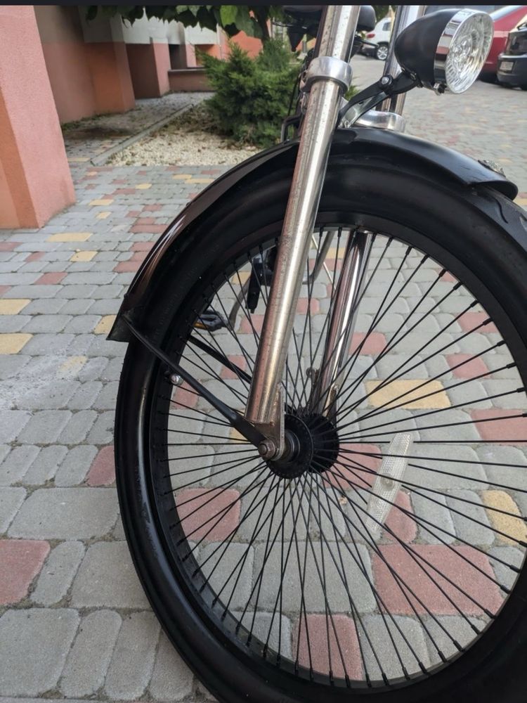 Стильный велосипед Micargi Jaos Chopper Cruiser 26”я