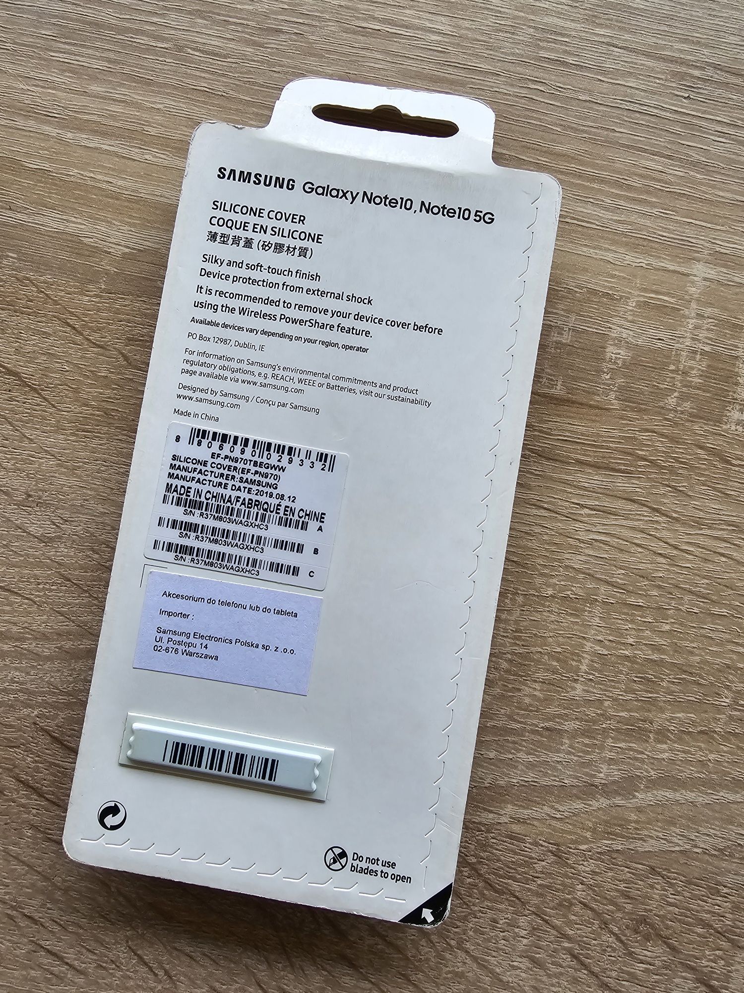 Etui silikonowe do Samsung Galaxy Note 10 / 10 5G