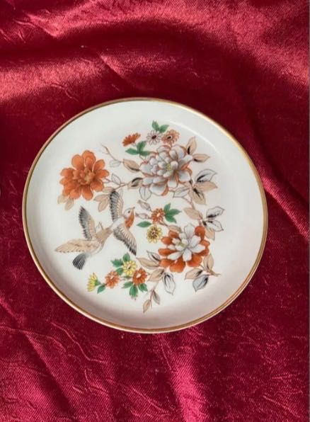 Varias peças Caixa Terrina Prato Saleiro Porcelana Vista Alegre VA 1