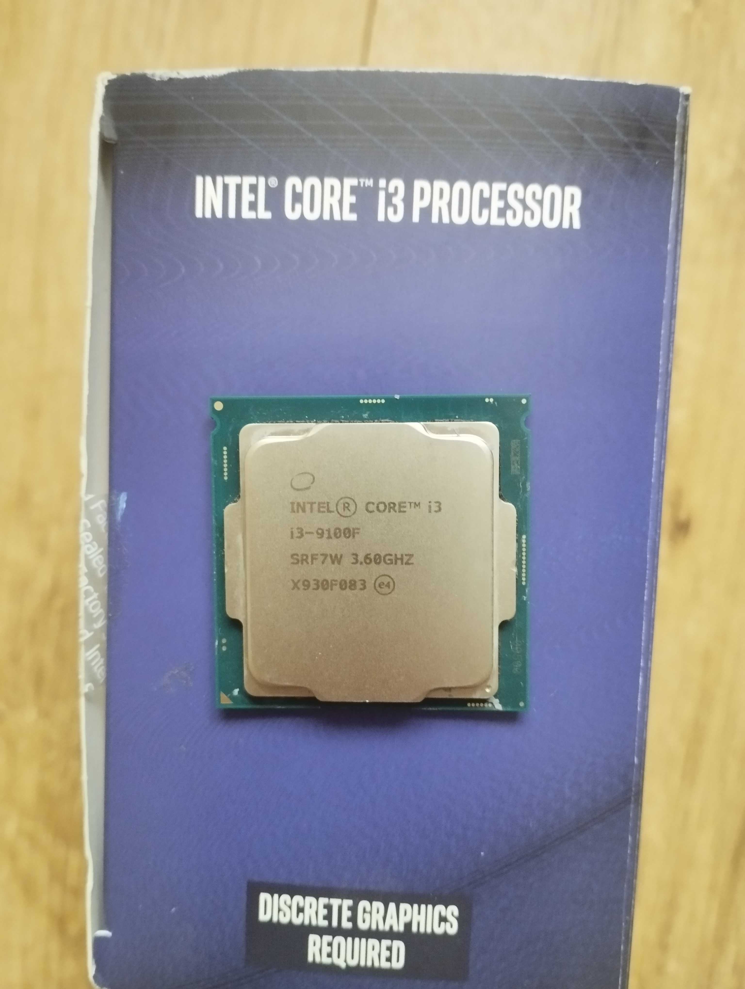 Procesor Intel core i3 9100f