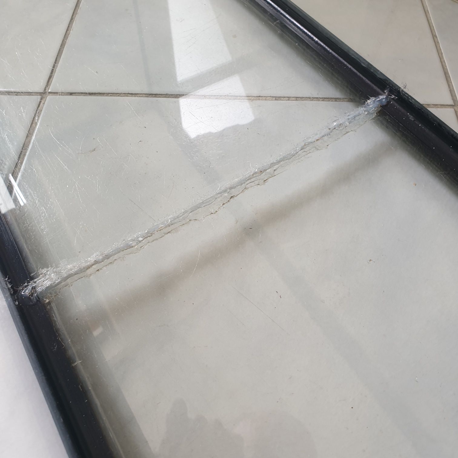 Aquário utilizado para terrário 100x30x40